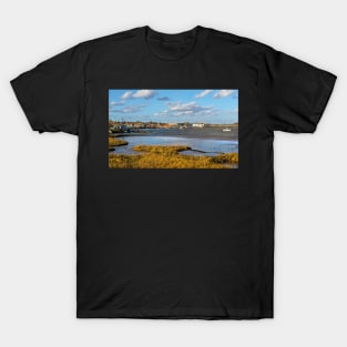 The River Deben Approaching Woodbridge T-Shirt